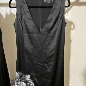 St. John Satin Couture Cocktail Dress